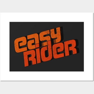 Vintage Easy Rider Distressed '69 Design Posters and Art